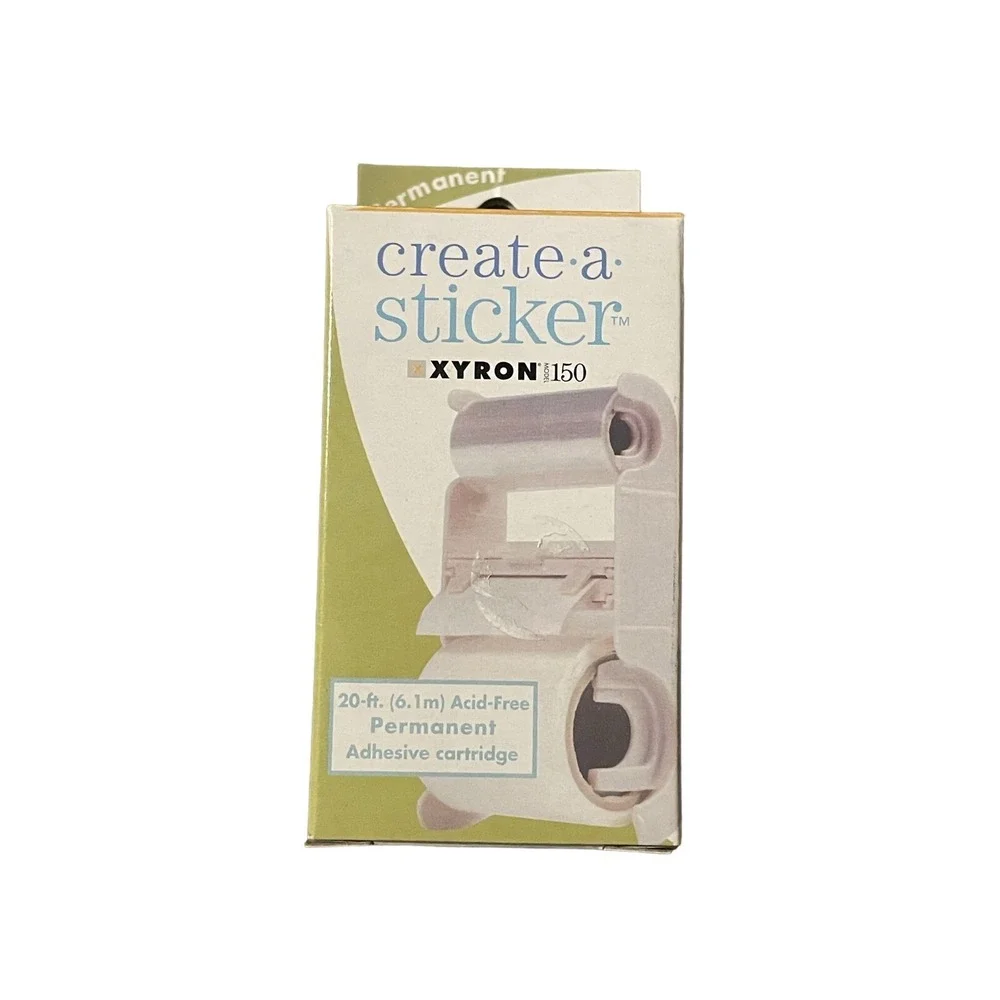 New Xyron Create a Sticker Refill Permanent Adhesive Cartridge Xyron 150 20 Ft